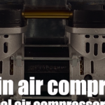 Air plasma cutting machines with build-in compressor