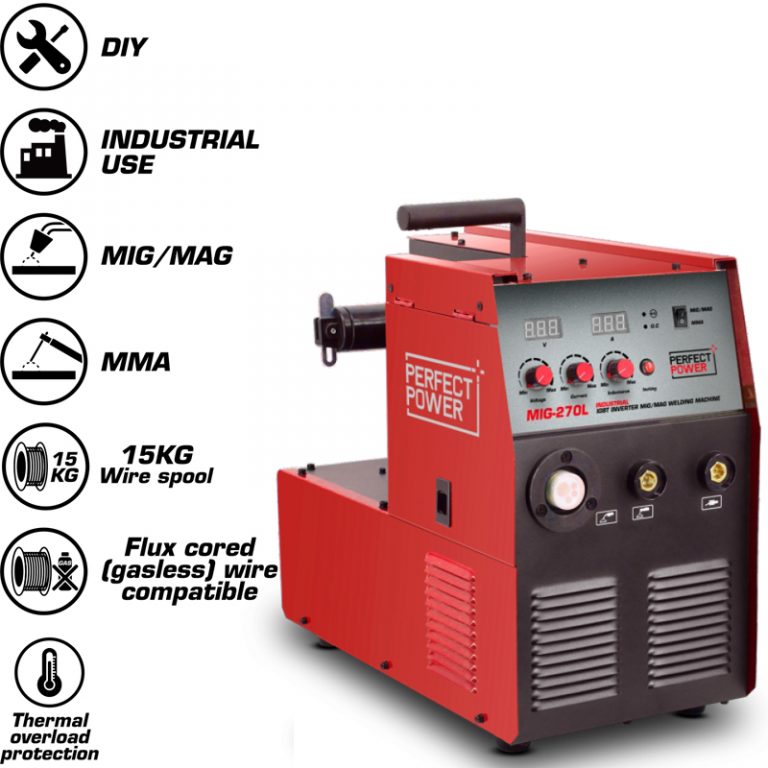 MIG270L MIG MAG IGBT Inverter Welding Machine Automotive Equipment
