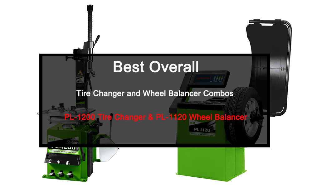 PL-1200 Semi-Automatic Swing Arm Tire Changer & PL-1120 Digital Baseline Entry Level Wheel Balancer Combo Package