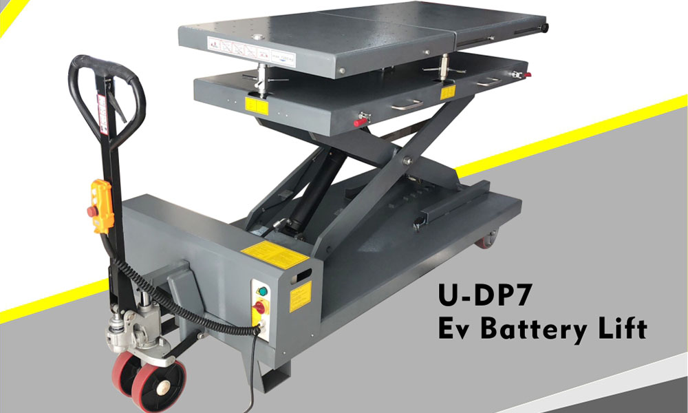 The Future of Electric Vehicle Maintenance Introducing the U-DP7 EV Battery Lift Table