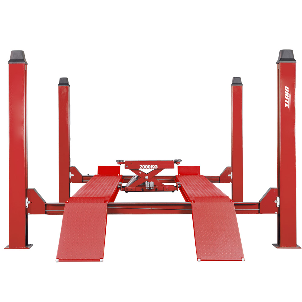 4.0 T Capacity U-F40 Four Post Vehicle Lift